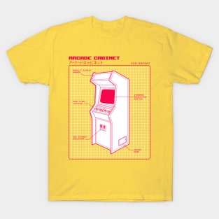 Retro Arcade Cabinet T-Shirt